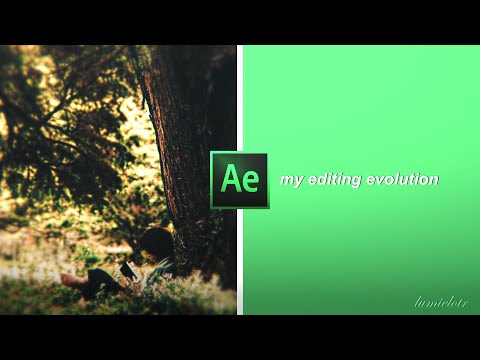 My editing evolution | After Effects