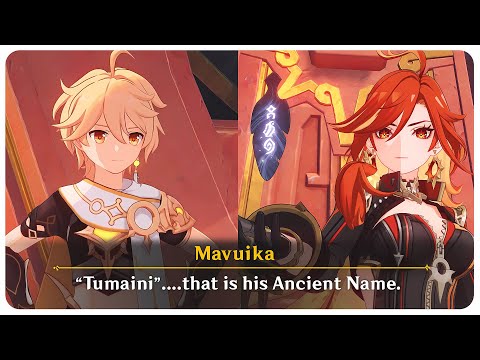 Mavuika Announces Traveler's Ancient Name & It's Meaning (Cutscene) | Genshin Impact 5.3