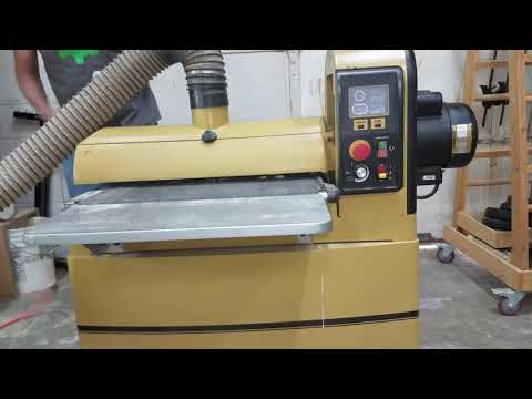 TinkerMill Woodshop 201 Certification - 22 in. Drum Sander