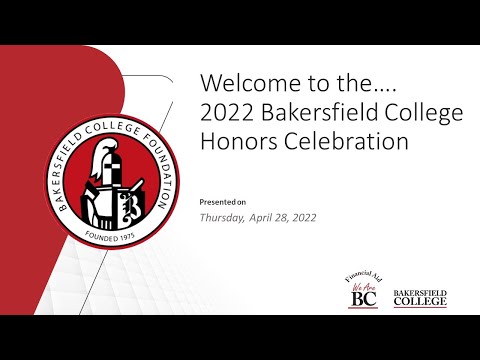 2022 Honors Celebration | Bakersfield College Foundation