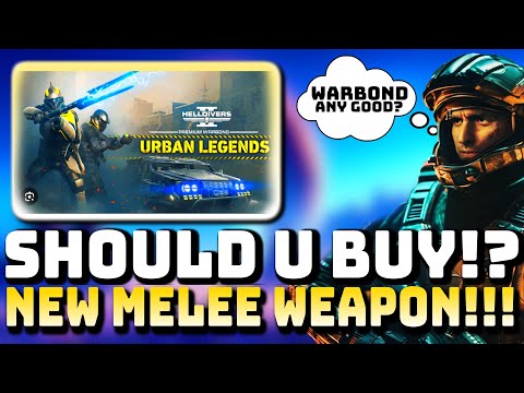 SHOULD U BUY THE NEW WARBOND? INSANE NEW WEAPON & SHIELD TESTED, HELLDIVERS 2 URBAN LEGENDS