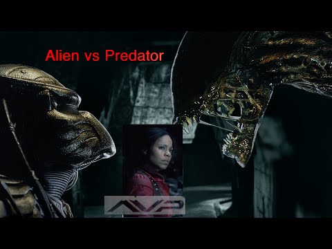 "Alien vs Predator" The humans get to be the sacrifice. But the enemy of my enemy is my friend.