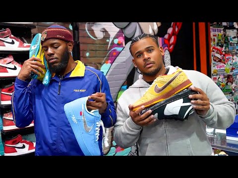 Fanum And Chris Go Sneaker Shopping With CoolKicks..