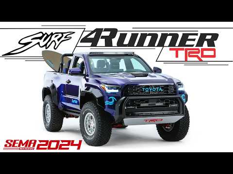 Toyota 4Runner TRD Surf Convertible Two-Door Revealed |  2024 SEMA Show