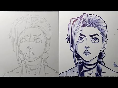 How To Draw Jynx Step By Step - [Arcane]