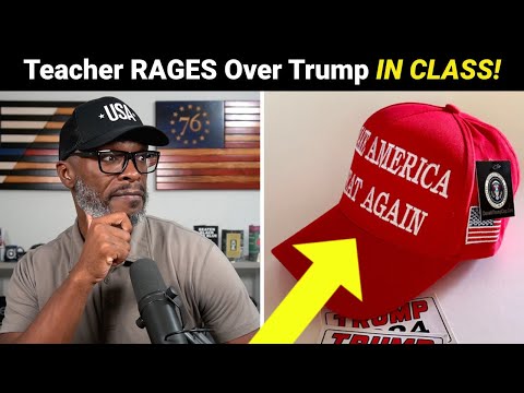 Teacher Goes FULL Trump Derangement Syndrome IN FRONT Of Students!