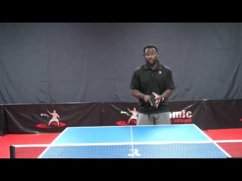 Setting Up the Backhand Loop in Competition (Table Tennis)