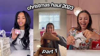 CHRISTMAS HAUL 2023 TIKTOK COMPILATION #1