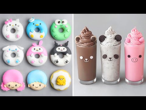 Most Amazing Donut Cookies Art Decorating Compilation | Yummy Colorful Cookies Decorating Ideas