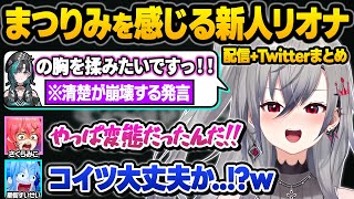 初配信とは思えない勢いで清楚を崩していく新人"響咲リオナ"に驚愕するmiComet達X（Twitter）面白まとめ【響咲リオナ/さくらみこ/星街すいせい/#FLOWGLOW/ホロライブ/切り抜き】