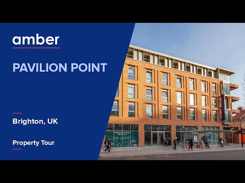 Property Tour | Pavilion Point, Brighton | Student Accommodation in UK | amber