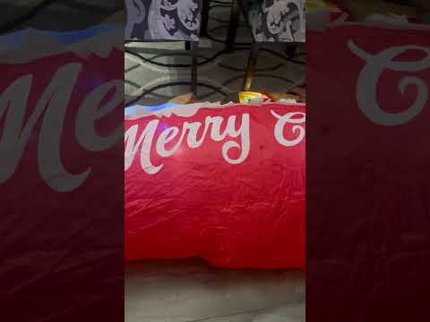 #inflatable #christmasdecor #reindeer #santa #christmas #merrychristmas #fyp #viral #shortvideos