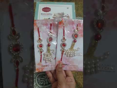 Thank you Di for this beautiful rakhi | #happyrakshabandhan #viral #rakshabandhan #festival #shorts