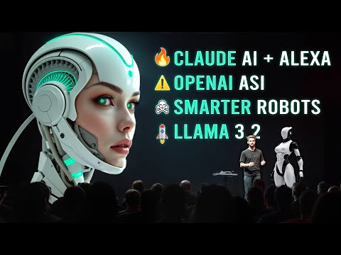 AI Shocks Again: Claude & Alexa, Smarter Robots, OpenAI ASI, Llama 3.2 & More (September News)