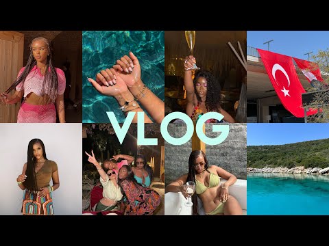 A GIRLS TRIP TO BODRUM, TURKEY!!!!!! | BOAT DAY, 24HRS IN GREECE, GETTING LIT ETC.