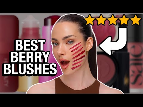 TOP 7 BEST Berry Blush Shades to Fall in Love with! *with swatches*