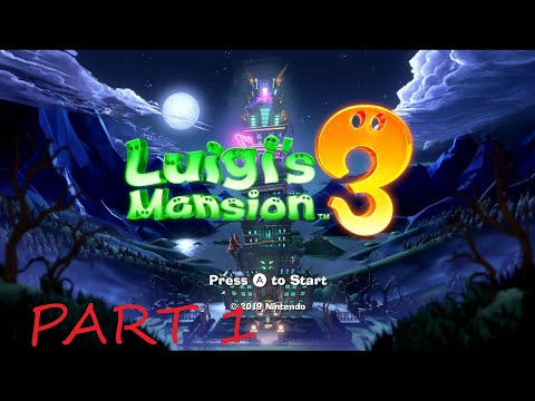 Agent00sonic Luigi's Mansion 3 Playthrough Part 1