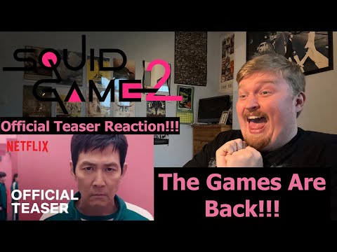 The Games Are Back!!! Squid Game Season 2 Official Teaser Reaction!!!