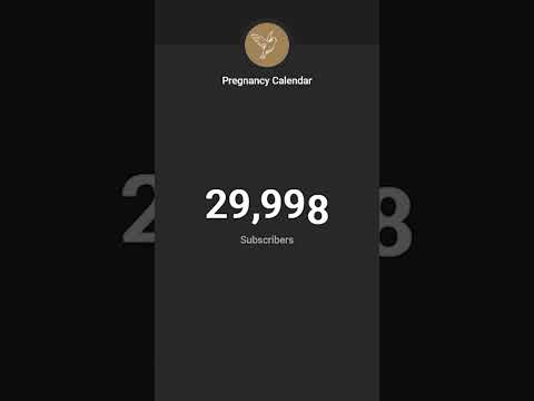 Pregnancy Calendar reached 30 000 Subscribers THANK YOU🙏🥰🎆✨ @pregcal