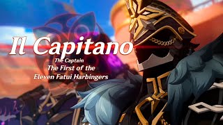 Capitano: "The Captain" All Appearances - Genshin Impact 5.0 Cutscene