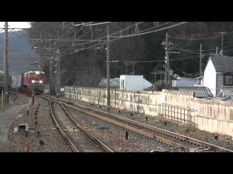 レッドサンダー EF510-15 貨物列車 2012/1/14