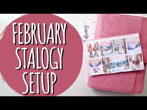 A5 Stalogy Planner Setup | February 2024