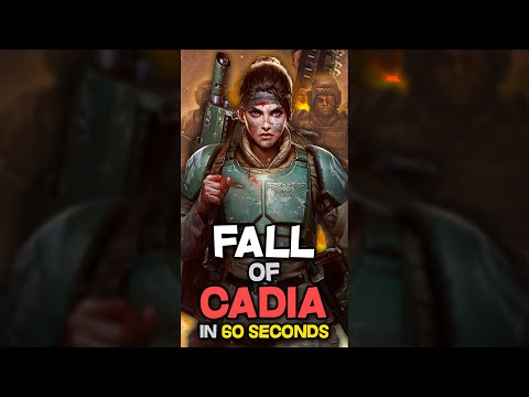 IMPERIAL GUARD and the FALL OF CADIA explained in 60 SECONDS #warhammer40k #warhammer #imperialguard