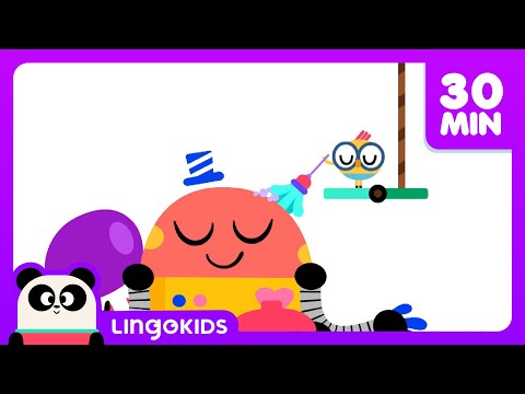 ABC CHANT 🔤🎶+ Baby Bot's Favorite Songs for Kids 🤖|Lingokids