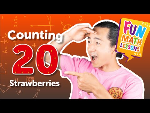 Counting 1 - 20 | Munchable Maths | First Grade Learning | Made by Red Cat Reading