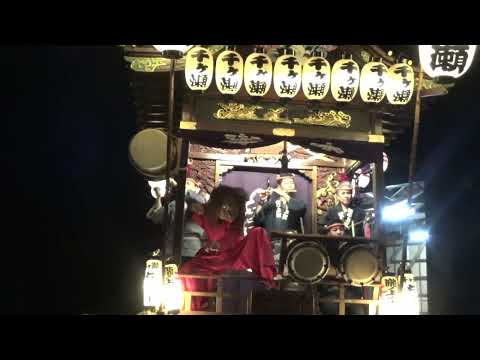 秋季千ヶ瀬町神社例大祭(宵宮)滝ノ上囃子連   2024