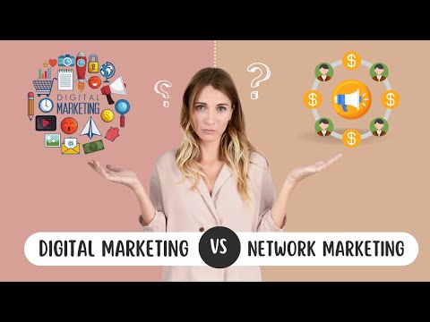 Digital Marketing vs Network Marketing: Best Ever Guide 2024 | Digital World Giant