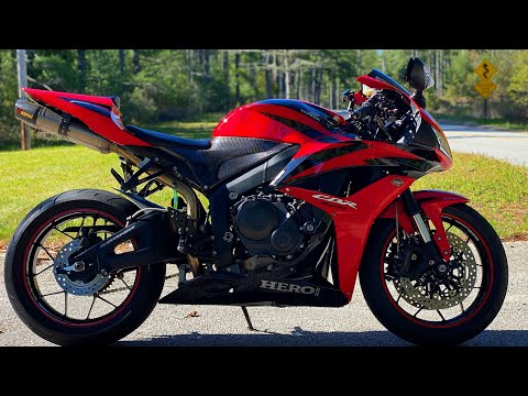 2008 CBR600RR 520 Conversion Kit Install and Test Ride + New 12 Spoke Wheels!