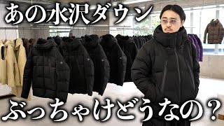 あの話題の水沢ダウンってぶっちゃけどうなの？【24AW アウター】