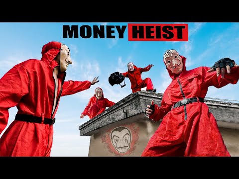 PARKOUR VS MONEY HEIST: Police Disguise As Money Heist and Break In to Arrest the Bad Guy | Epic POV