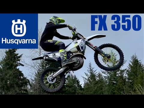 Boy Wonder loves his Husqvarna FX 350 dirt bike