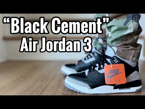 Air Jordan 3 “Black Cement” 2024 Review & On Feet