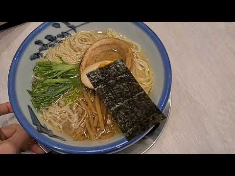 Afuri Ramen (阿夫利）~Funan S'pore- Yuzu Shio ramen and Yuzu shoyu ramen