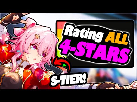 Is March 7th the BEST 4-star? (I rated ALL 4-star characters in Honkai: Star Rail.)