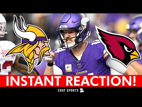 Vikings-Cardinals Instant Reaction!