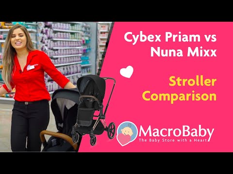 Cybex Priam vs Nuna Mixx Stroller | Stroller Comparison | MacroBaby