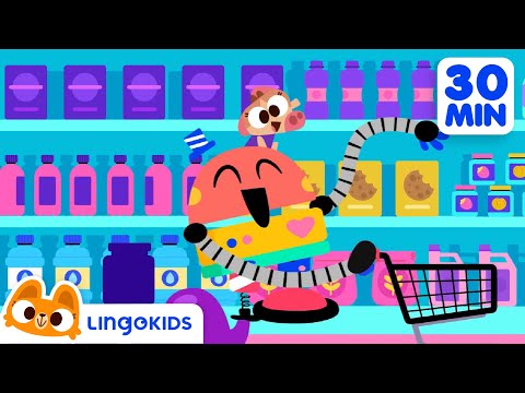 ABC CHANT 🔤🎶+ Baby Bot's Favorite Songs for Kids 🤖|Lingokids