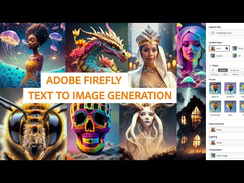 Adobe Firefly (beta): AI Text to Image Generation Feature