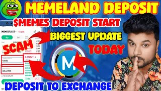 Memeland Today New Biggest Update l Memeland Withdrawal Live l Memeland Airdrop Updated l Memeland