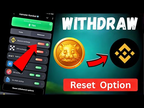 New Update🔴Hamster Kombat withdrawal reset option 🤯 | Hamster Binance withdrawal 🤑