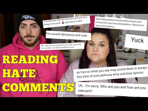 My Boyfriend Reads Me Hate Comments... *Glowmas Day 8*