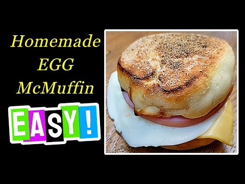 Homemade Egg McMuffin Hack With OXO Microwave Egg Cooker