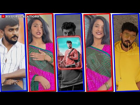 💥 💫 Trending girls attitude 3d lyrics video editing in kannada || alight motion sheka effect video