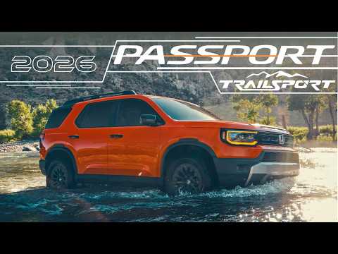 New 2026 Honda Passport TrailSport : Specs, Eksterior, Interior