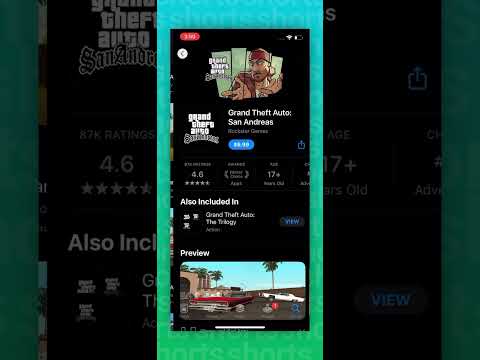 GTA SAN ANDREAS NÃO APARECE NA APP STORE #IPhone