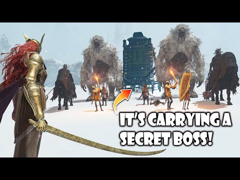 Can ANY Boss Stop The Snowfield Caravan? - Elden Ring